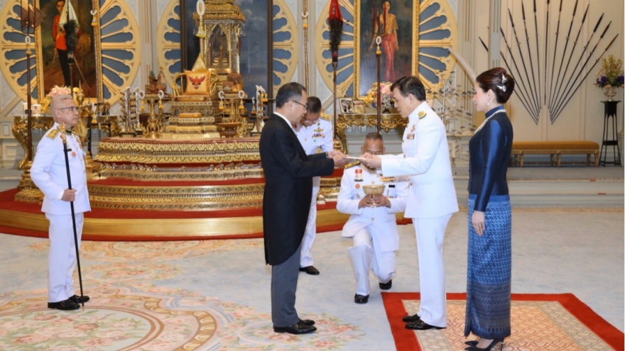 Nhà vua Thái Lan nhận Quốc thư Chủ tịch nước Việt Nam, tin tưởng vào quan hệ song phương